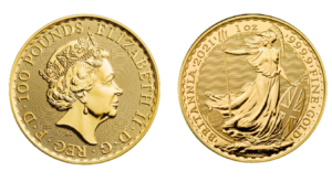 Złota moneta wprost z Mennicy Królewskiej – Britannia 1 oz.