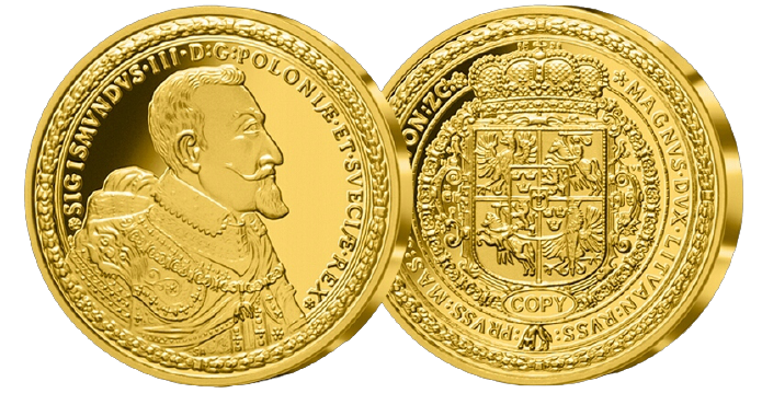 You are currently viewing Najdroższa złota polska moneta – 100 Dukatów Zygmunta III Wazy