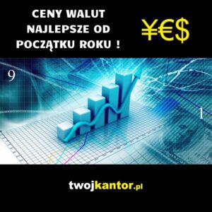 Read more about the article Ceny walut najlepsze od początku roku!